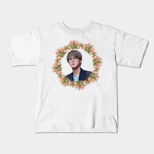 Jin Floral | BTS Kids T-Shirt